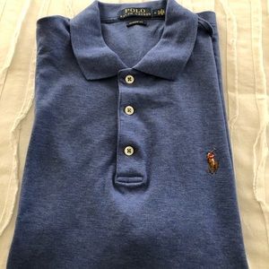 Polo Ralph Lauren super soft heathered navy polo